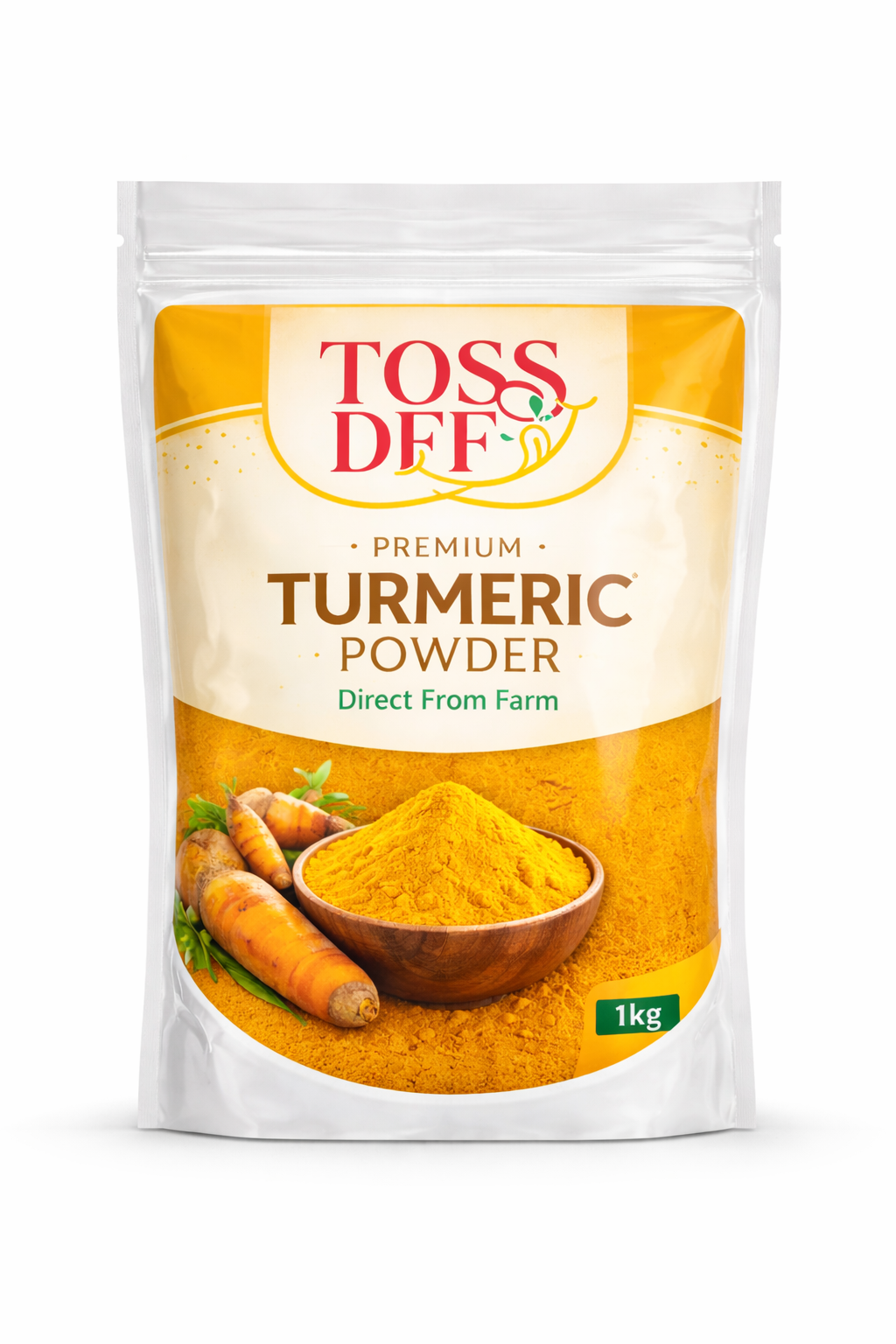TOSS DFF – Premium Turmeric Powder (Cooking) 🌿
