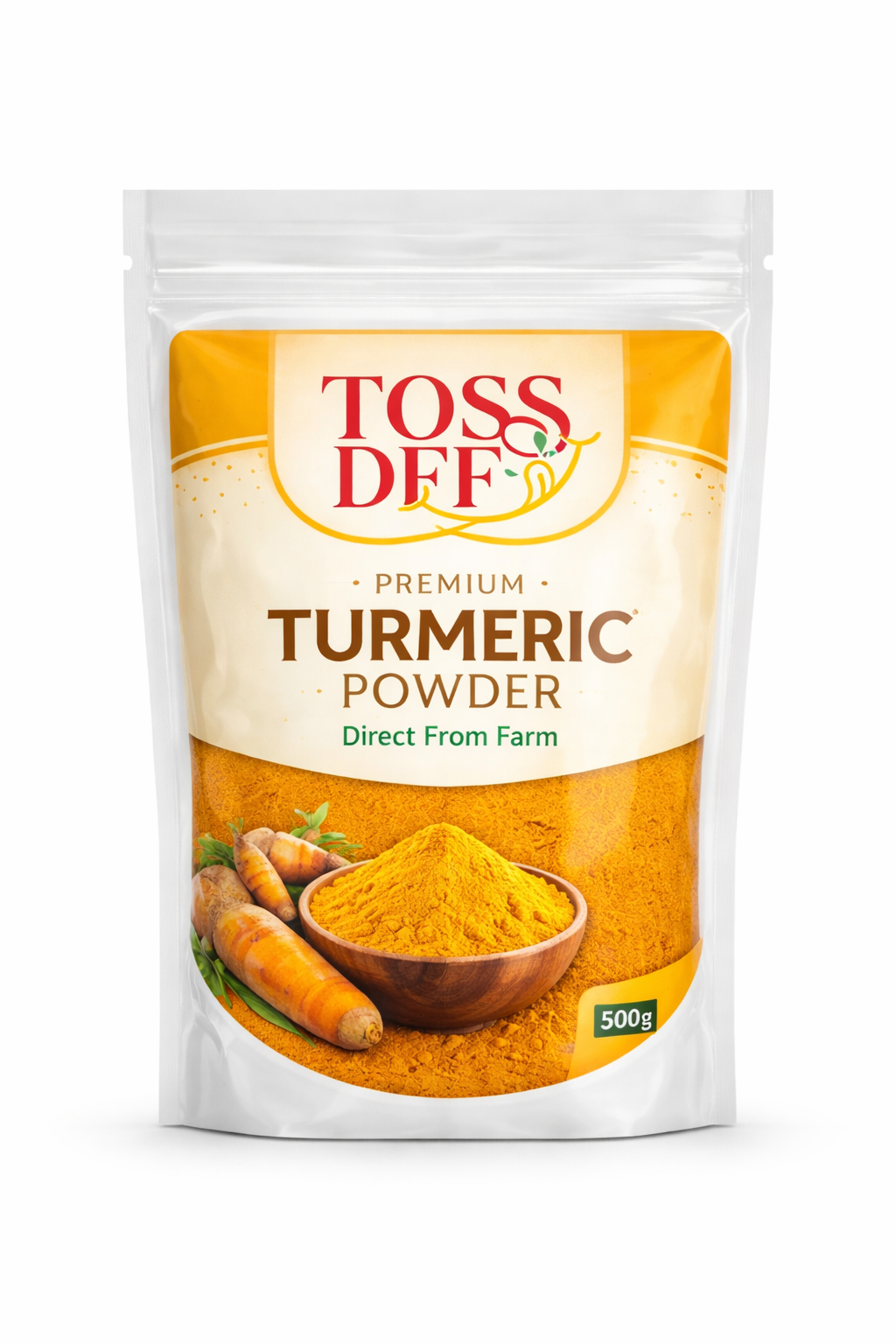 TOSS DFF – Premium Turmeric Powder (Cooking) 🌿